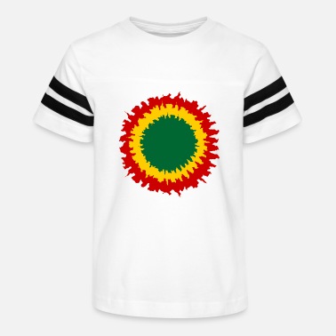 Dancehall reggae flower - Kids&#39; Vintage Sport T-Shirt