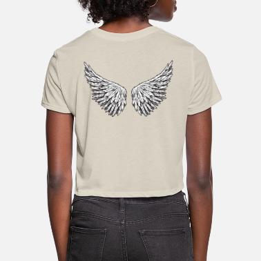 Imprisoned Angel Fantasy Shirt White Winged Angel on Black Shirt NEW UNWORN 