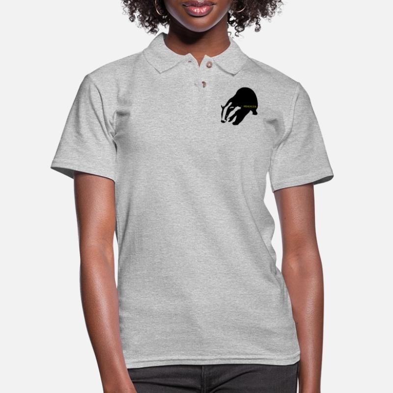 Shop Honey Badger Polo Shirts online | Spreadshirt