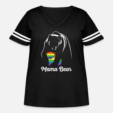 Life Hujioj Mama Bear Women Cool 3/4 Sleeve Raglan Tee Shirts