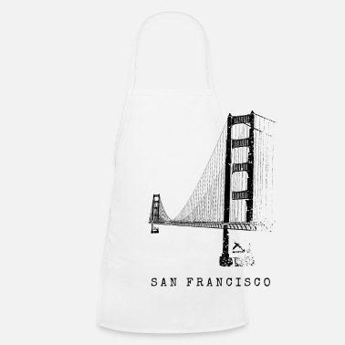 Gate San Francisco Golden Gate Bridge I Love California - Kids&#39; Apron