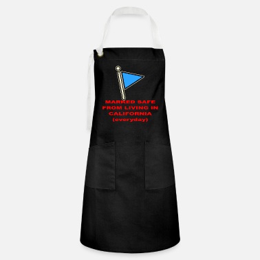 Military Marked Safe From Living In California © - Artisan Apron