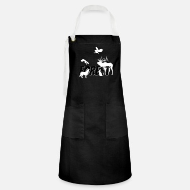 Forest Forest Forest Animals Forest Dweller Forester Gift - Artisan Apron