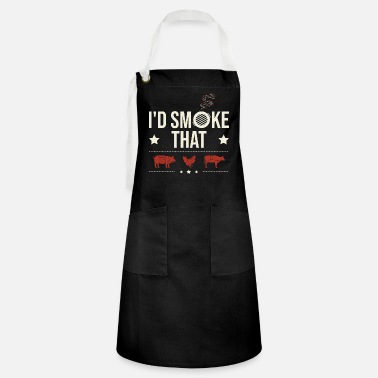 Meat I&#39;d Smoke That | meat smoking BBQ - Artisan Apron