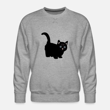 Mens Ladies T Shirt Or Hoodie Sweatshirt Keep Calm & Love Black Cats 2 Colours 
