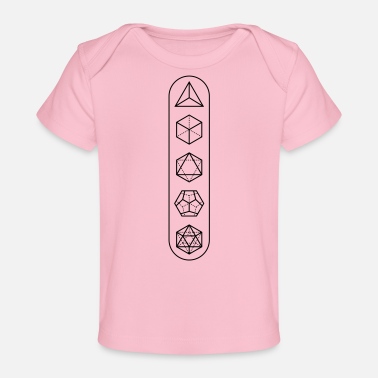 Platonic Solids platonic-solids - Baby Organic T-Shirt