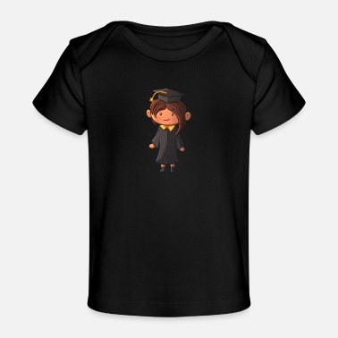 Gown Graduation Girl In Gown - Baby Organic T-Shirt