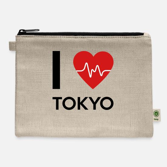 I Love Tokyo Carry All Pouch Spreadshirt