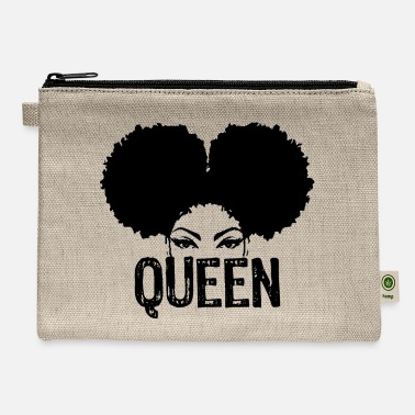 Afro Woman Hair - Carry All Pouch