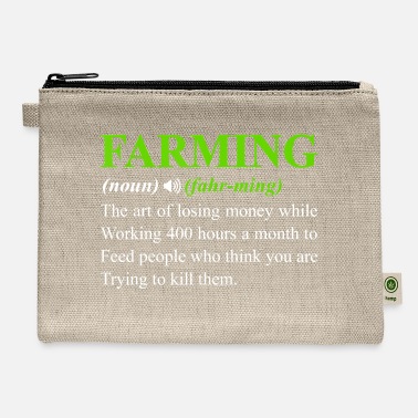Definition Agriculture Farmer Farming Professional - Carry All Pouch