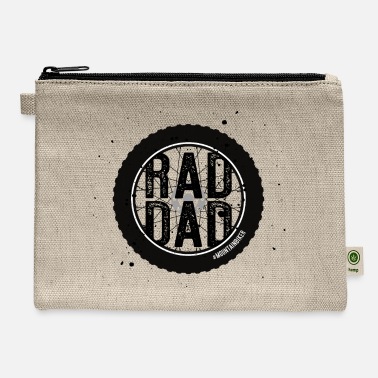Dad Rad Dad Mountainbiker - Carry All Pouch