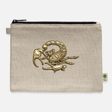 Sacred Golden Scorpion - Carry All Pouch