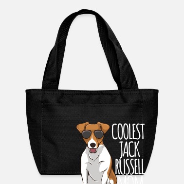 LunchBaggg Jack Russell Terrier Dog Love You Mum Coffee Business Outdoor Daypack Woolen Cloth Iconic for Teens