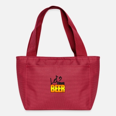 Lets Have A Party Lets have beer - Lunch Bag