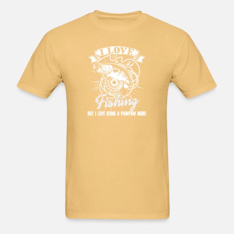 Shop Pawpaw Fishing T Shirts Online Spreadshirt