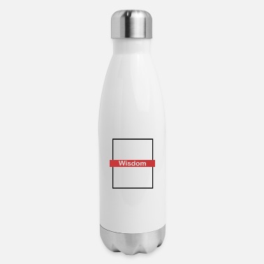 Wisdom wisdom in - Insulated Stainless Steel Water Bottle