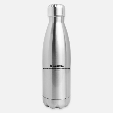 Technology IN TECHNOLOGY - Insulated Stainless Steel Water Bottle