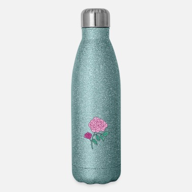 Primal Let Your Dream Blossom Trust The Magic Floral Rose - Insulated Stainless Steel Water Bottle