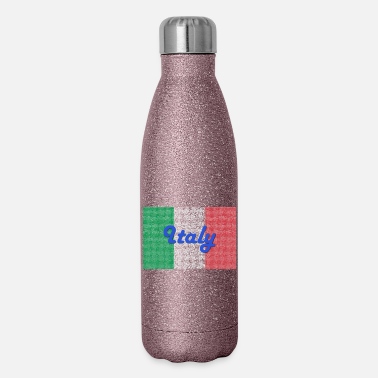 Italian Italian Flag - Insulated Stainless Steel Water Bottle
