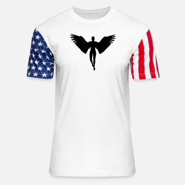 Angels Angel - Unisex Stars &amp; Stripes T-Shirt