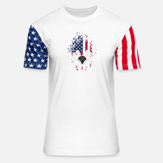 Long Sleeve Hoodie Bowling League T-Shirt Bowling American Flag USA Apparel Bowler Gift Tank Top Sweatshirt