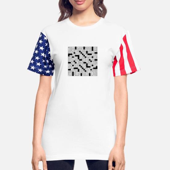Commanded Crossword Clue Unisex Stars & Stripes T-Shirt