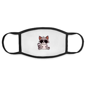 cool raccoon with sunglassesu0027 Face Masks  Spreadshirt