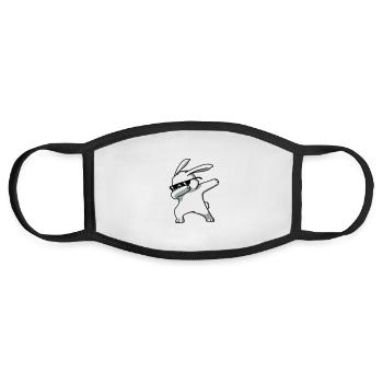 DAB Dabbing Bunny Rabbit Hipsteru0027 Face Masks  Spreadshirt