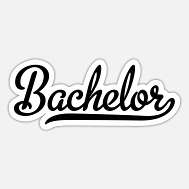 Bachelor bachelor - Sticker