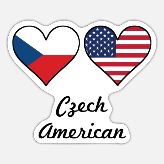 Czech heart Sticker
