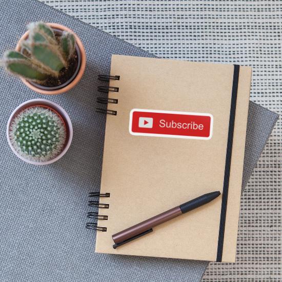 'Subscribe button' Sticker | Spreadshirt