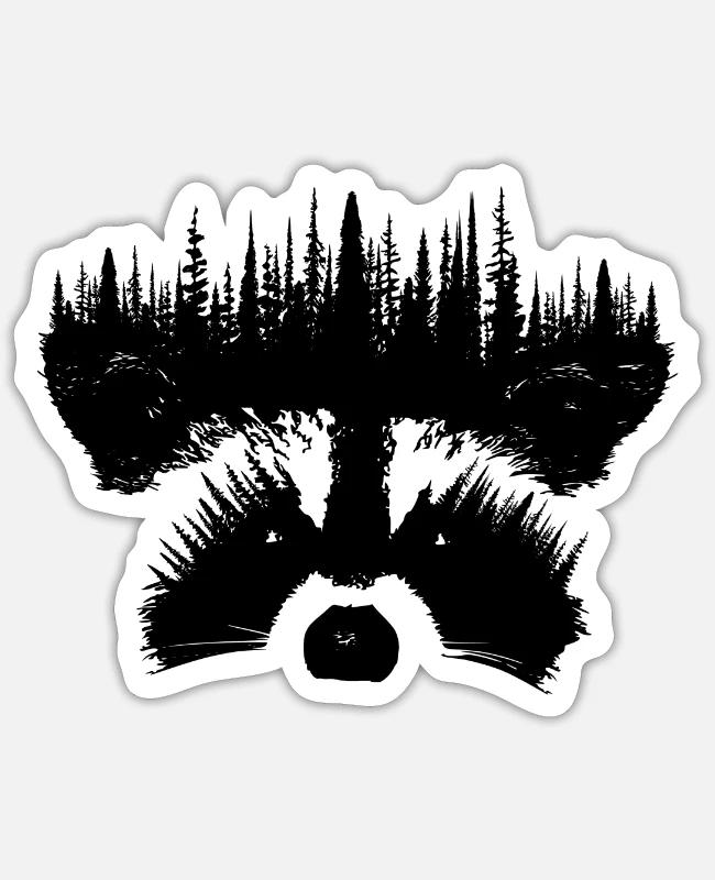 'Raccoon' Sticker Spreadshirt