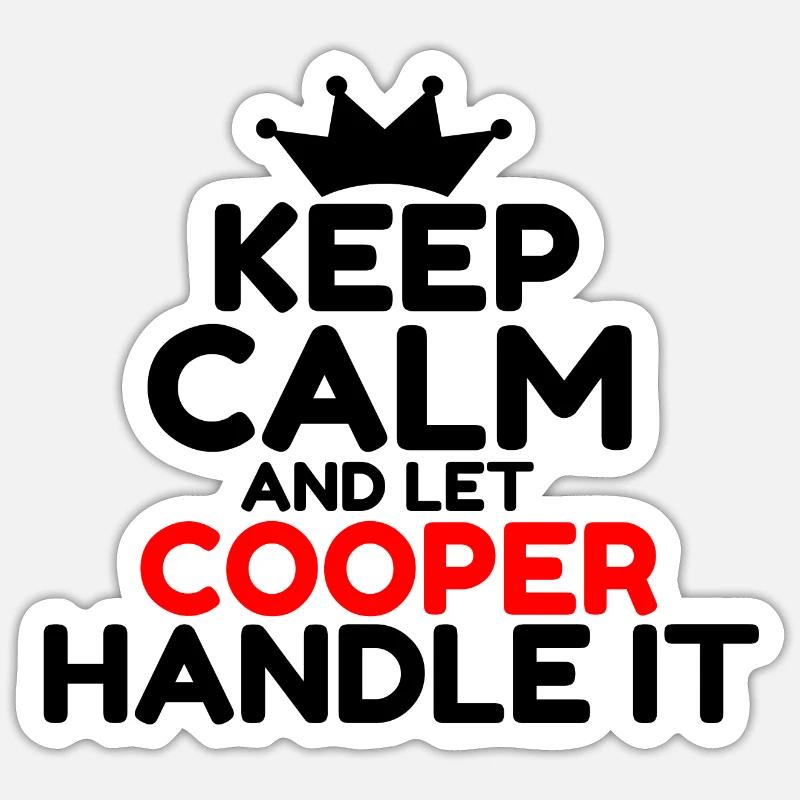 Coopers Stickers | Unique Designs | Spreadshirt