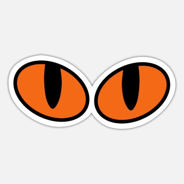 Catcher Eyes Eye eyeball iris eyelashes pupil eyebrows - Sticker