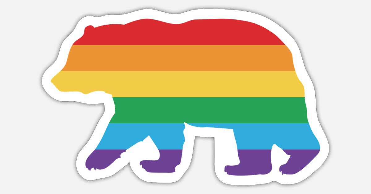 Rainbow *FREE WORLDWIDE SHIPPING* Leather Gay Bear Pride Flag LGBT 