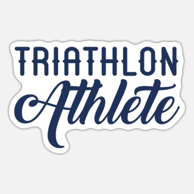 Triathlon Sports Triathlon Triathlons Triathloner Athlete - Sticker