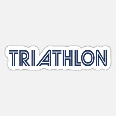 Triathlon Sports Triathlons Athlete Triathlon Triathloner - Sticker