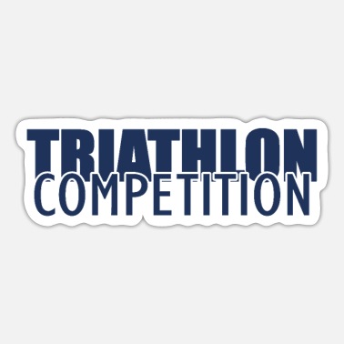 Triathlon Athlete Triathlon Sports Triathlons Triathloner - Sticker