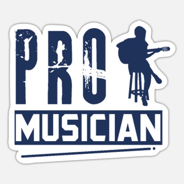 Musician Musicians - Sticker