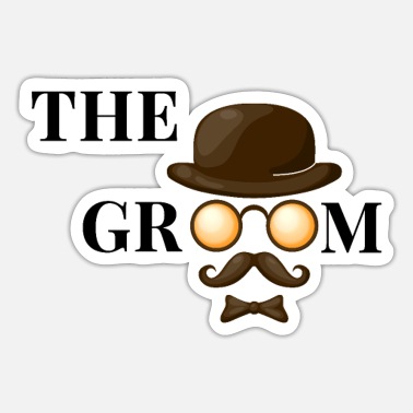 Groom The Groom Groom bachelor party Wedding Party - Sticker