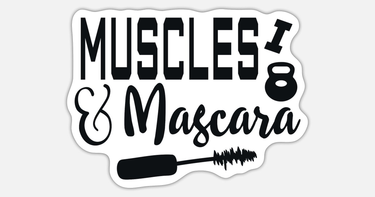 Muscle And Mascara Tee Muscles And Mascara Shirt Exercise Shirt Mascara Shirt Gift For Wife Fitness Shirt Workout Shirt Gym Shirt