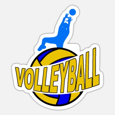 Volleyball Setter The best Volleyball Setter in the team - Sticker