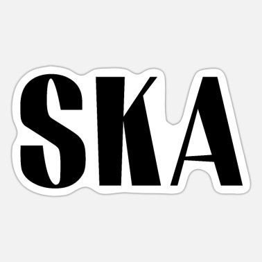 Ska à Thème Personnalisé Porte Numéro Autocollant Signe