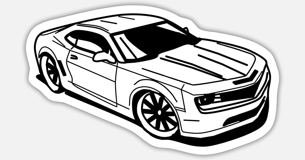 Chevrolet Camaro' Sticker | Spreadshirt