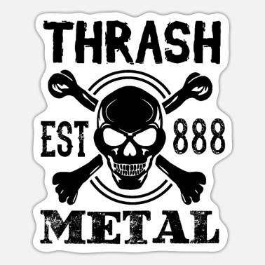 Thrash Thrash metal - Sticker