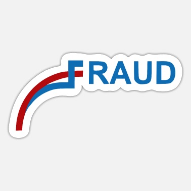 Election Voter Fraud Trump Election Fraud Trump Biden - Sticker