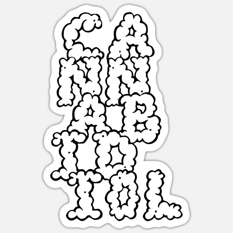 Cannabidiol Stickers | Unique Designs | Spreadshirt