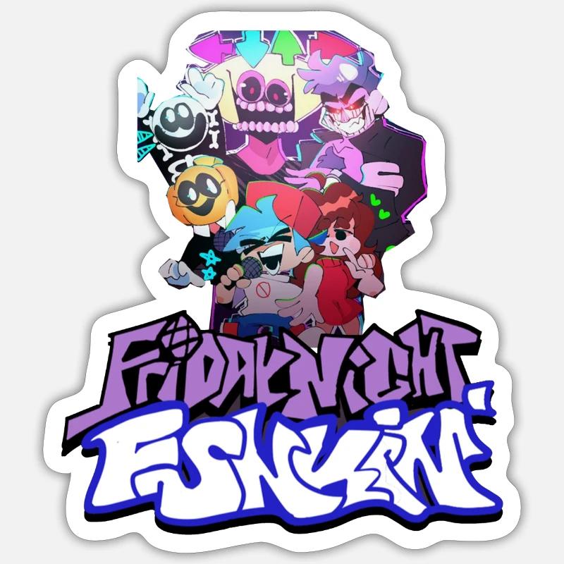 Friday Night Funkin Character Sticker Spreadshirt Friday Night Funkin Character Sticker Spreadshirt