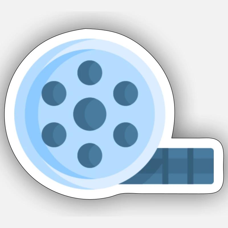 Filmstrip Stickers Unique Designs Spreadshirt