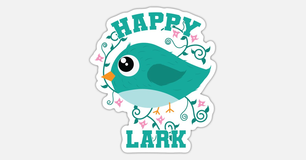 As happy as a lark
